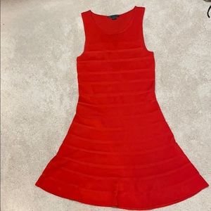 Armani Exchange red dress